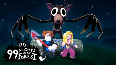 99 nights in the forest game logo publicity h 2026