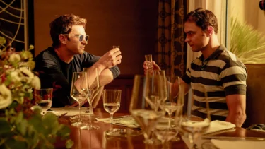 Andrew garfield as sam altman and yura borisov as ilya sutskever in artificial courtesy of neon h 2026