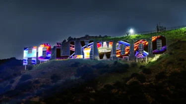 Fast and furious hollywood drift lights up the hollywood sign 9 16 26 horizontal image
