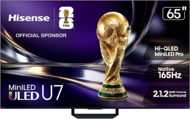 Hisense 65 inch u7 mini led uled 4k uhd smart tv