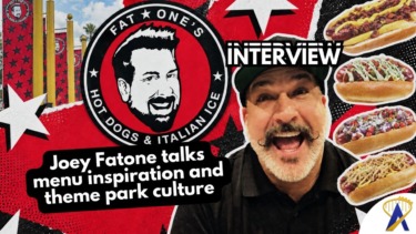 Joey fatone interview about universal theme parks and fat ones