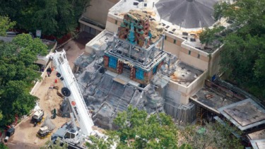 Mayan Temple Taking Shape for Indiana Jones and the Myth of the Jade Serpent