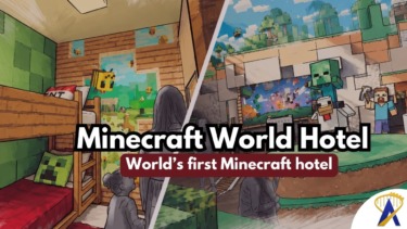 Minecraft world hotel announced 2027