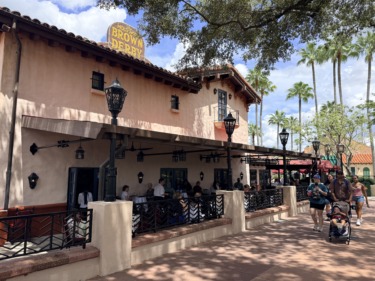 Photos: Permanent Overhangs Installed for Shaded Seating at Hollywood Brown Derby Lounge