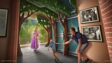 Rapunzel at off the page at disneys hollywood studios 2026