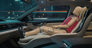 Self driving cars gear thor av 50m reclined zero gravity seat