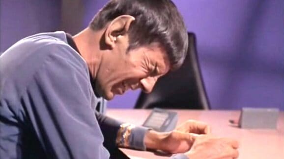 Spock cry star trek