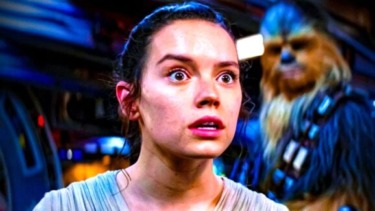 Star wars rey surprised