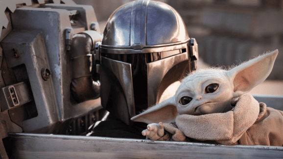 The mandalorian and grogu