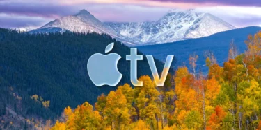 Apple tv fall mountains