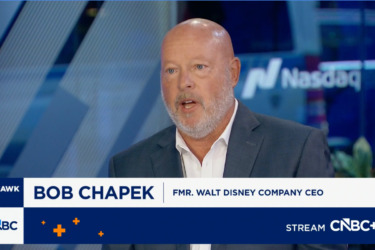 Chapek on cnbc cover