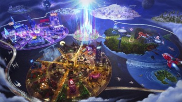 Disney epic games fortnite concept art 1
