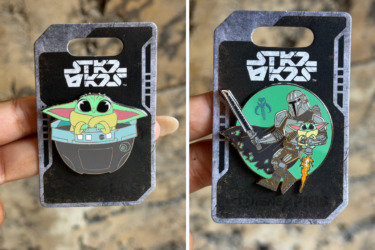 Dlr dl black spire marketplace open edition mandalorian grogu pins