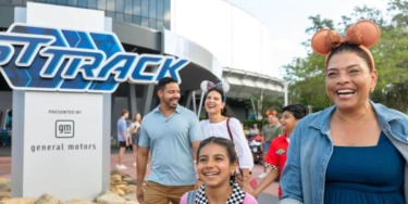 Family guests test track epcot disney world