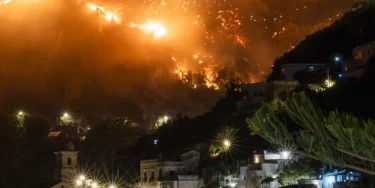 Fire amalfi coast