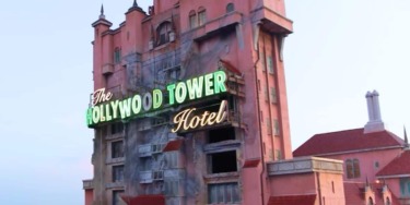 Hollywood studios tower of terror disney world