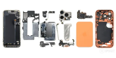 Ifixit iphone 17 pro teardown