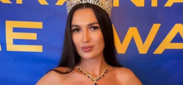 Ukraine’s Mrs World International Iryna Bezsmertna Charms Grant Cardone at Exclusive Santa Monica Event