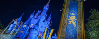 Mk cinderella castle night stock