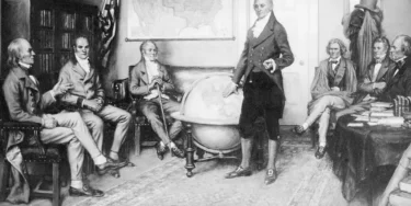 President monroe and cabinet