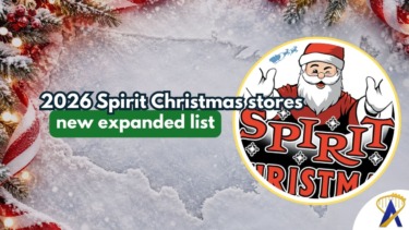 Spirit christmas 2026 store list