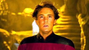 Star trek final mission wesley disheveled 1