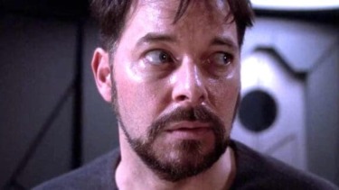 Star trek riker sweaty 1