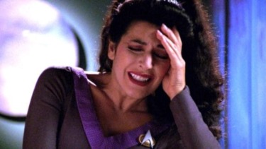 Star trek the loss troi head in hand 1
