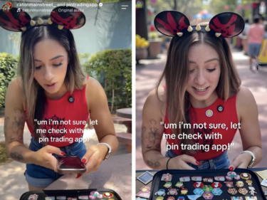 The pin trading app ai edited