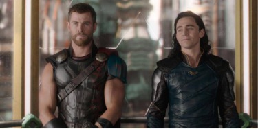Thor and loki in thor ragnarok marvel 2