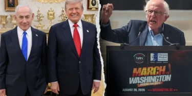 Trump netanyahu sanders