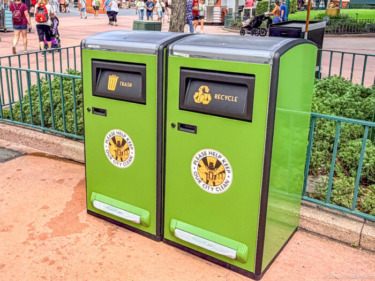Wdw 2026 dhs hollywood boulevard new trash cans solar powered 2