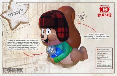 2026 macys earl the squirrel balloon preview
