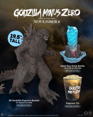 Cinemarl godzilla popcorn bucket