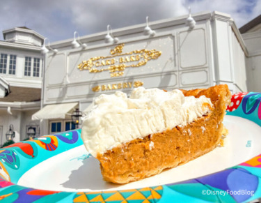Dfb pumpkin pie cake bake shop boardwalk resort disney world photo oct 01 2026 2 31 19 pm 4032 x 3024