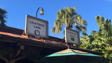Lightning lane