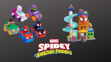 New spidey and his amazing friends toys now available from hasbro