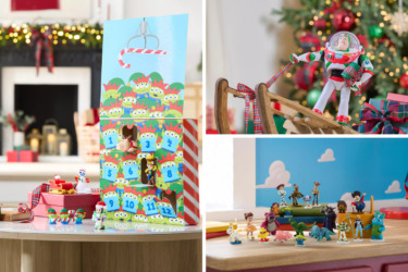 Disney store toys story toy sets holiday countdown calendar christmas buzz lightyear 1