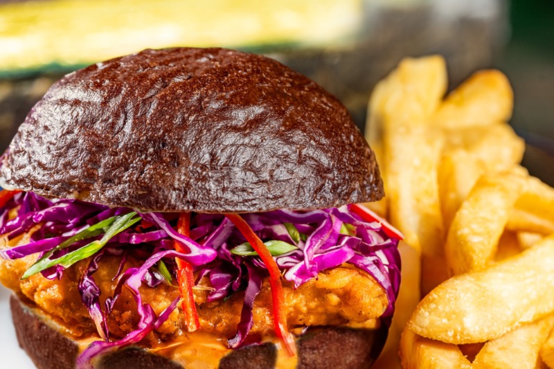 2026 WDW Halloween Foodie Guide ChickenSandwich
