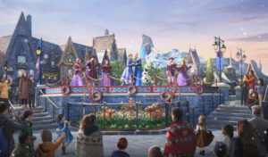 World of Frozen Christmas Disney Adventure World
